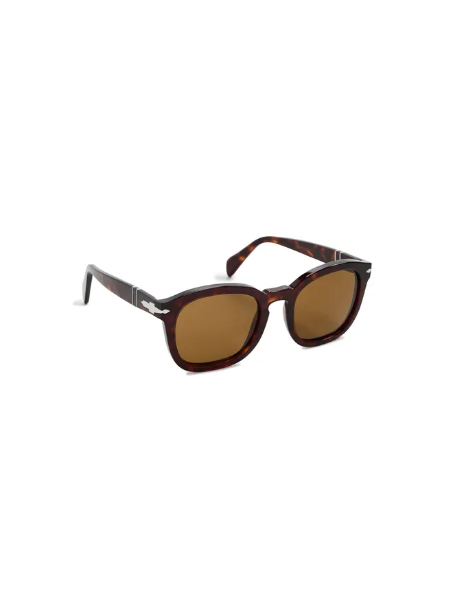 Persol Persol ハバナ フレーム サングラスの商品画像