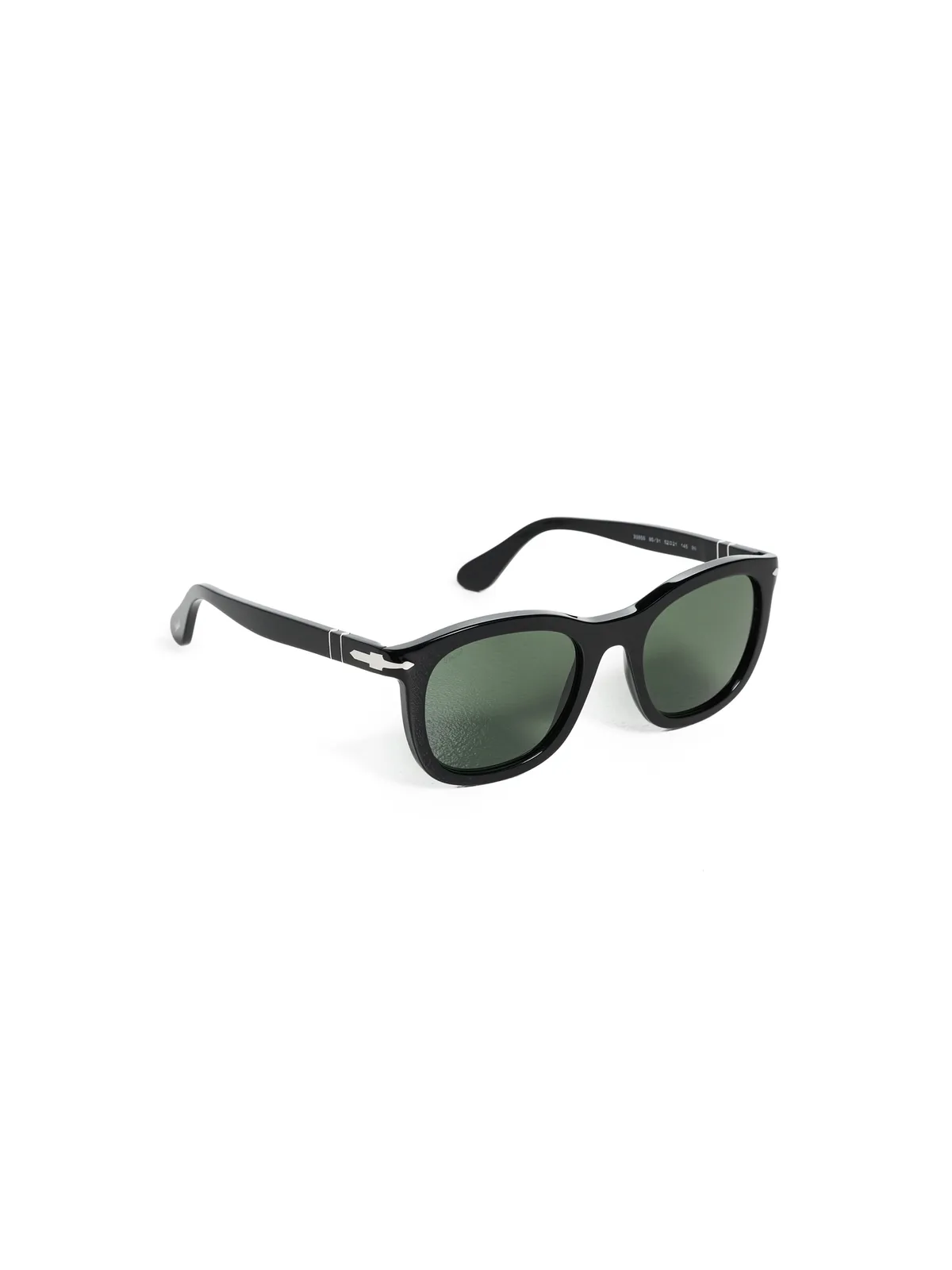 Persol サングラス ブラック/グリーン - 画像1