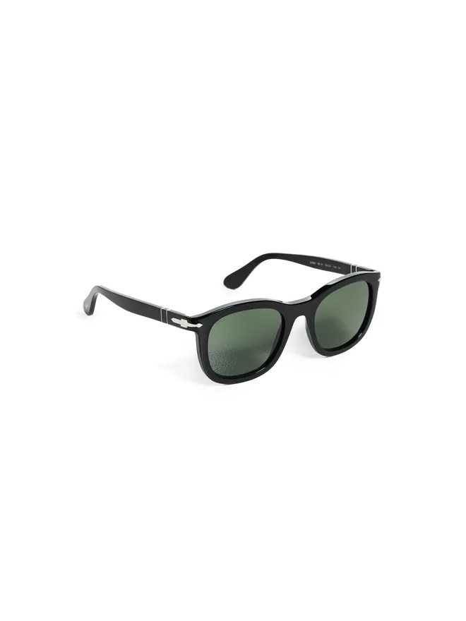 Persol Persol サングラス ブラック/グリーンの商品画像