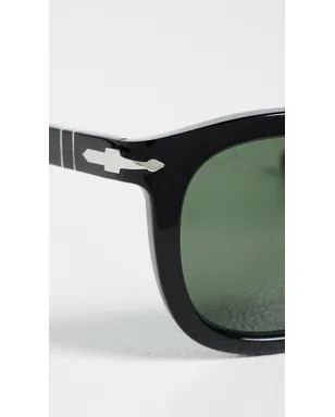 Persol サングラス ブラック/グリーン - サムネイル5