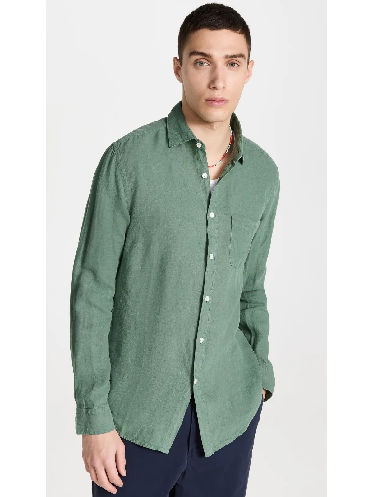 Portuguese Flannel リネンシャツ - 画像2