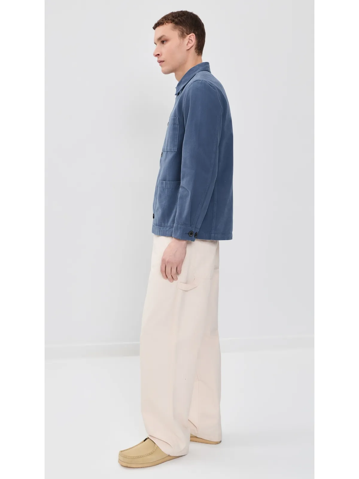 Portuguese Flannel レガシー キャンバス ジャケット - 画像4