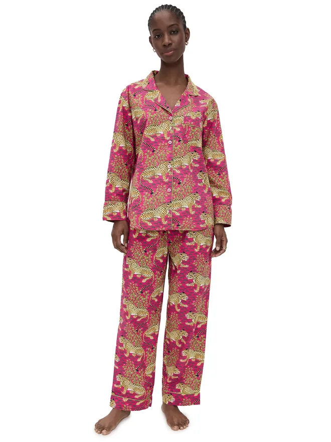 Printfresh Printfresh ロングパジャマセット バ Bagheera/Hot Pinkの商品画像