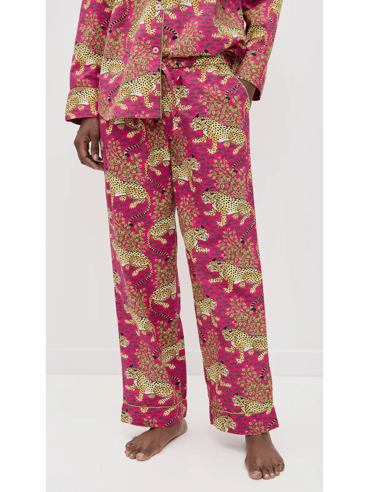 Printfresh ロングパジャマセット バ Bagheera/Hot Pink - 画像5