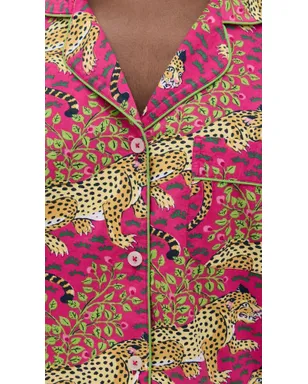 Printfresh ロングパジャマセット バ Bagheera/Hot Pink - サムネイル6