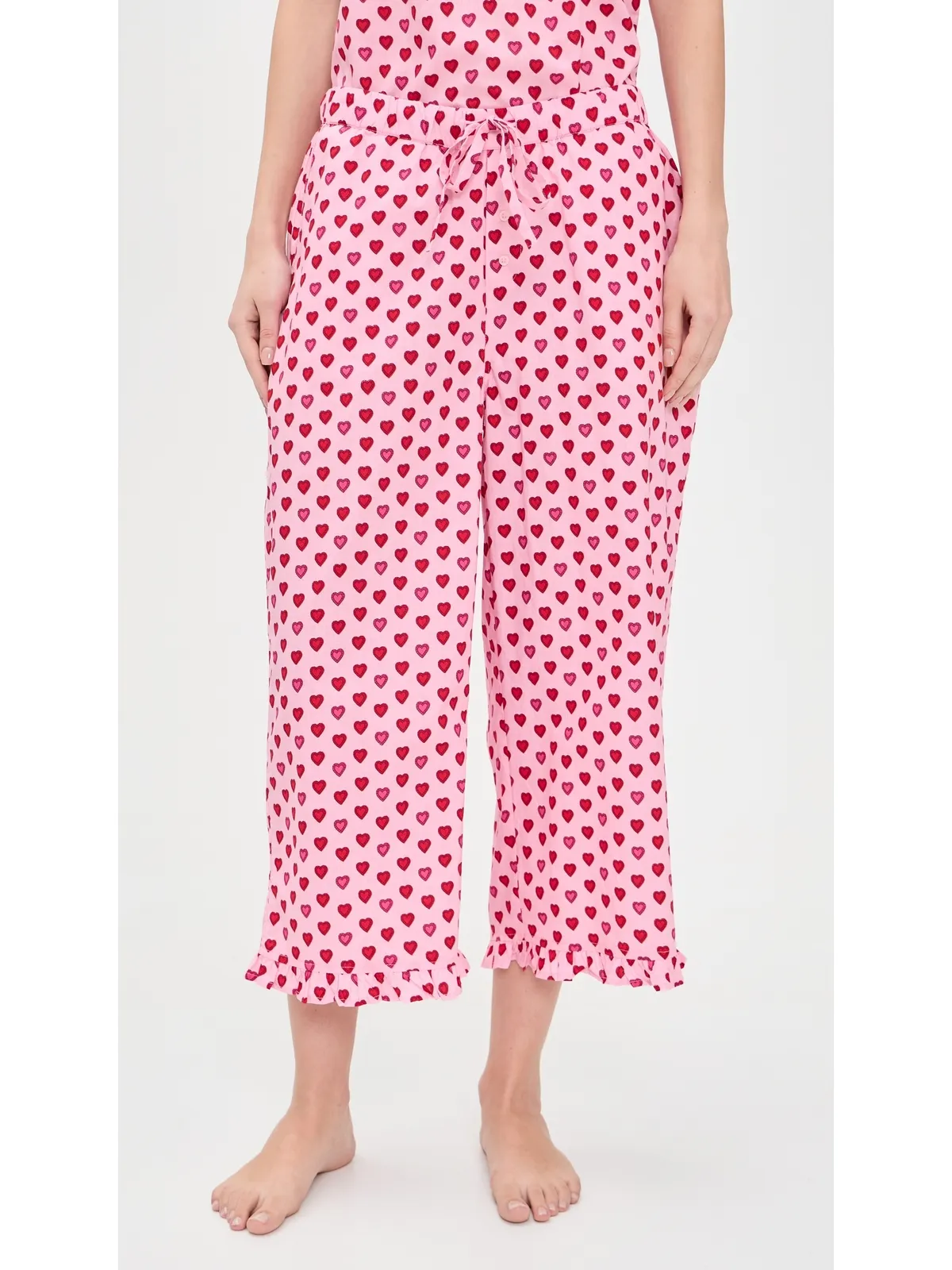 Printfresh バック トゥ ベッド クロップドセット ミニ キャンディハーツ - 画像5