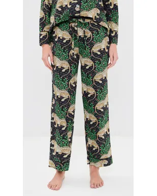 Printfresh Bagheera ロングパジャマセット インク - サムネイル5