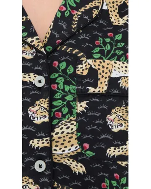 Printfresh Bagheera ロングパジャマセット インク - サムネイル6
