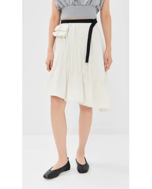 3.1 Phillip Lim リップストップ アシンメトリースカート - サムネイル2