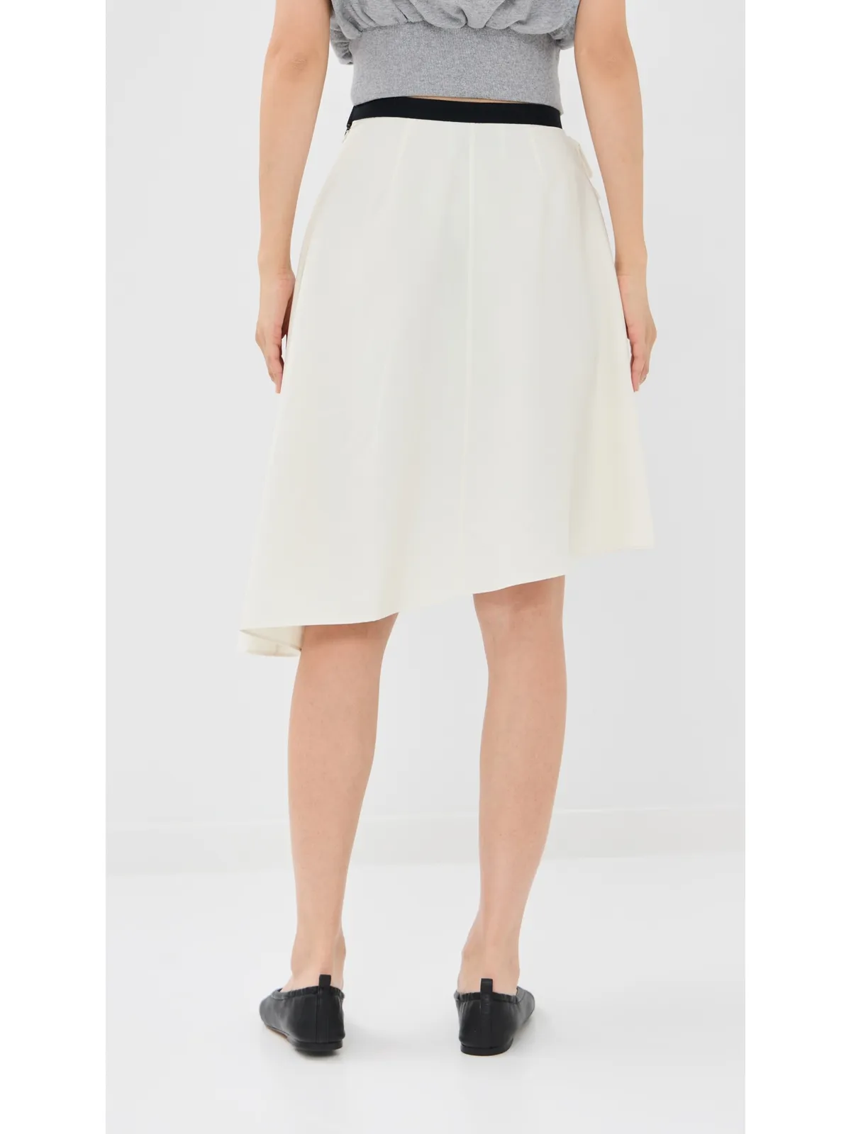 3.1 Phillip Lim リップストップ アシンメトリースカート - 画像3