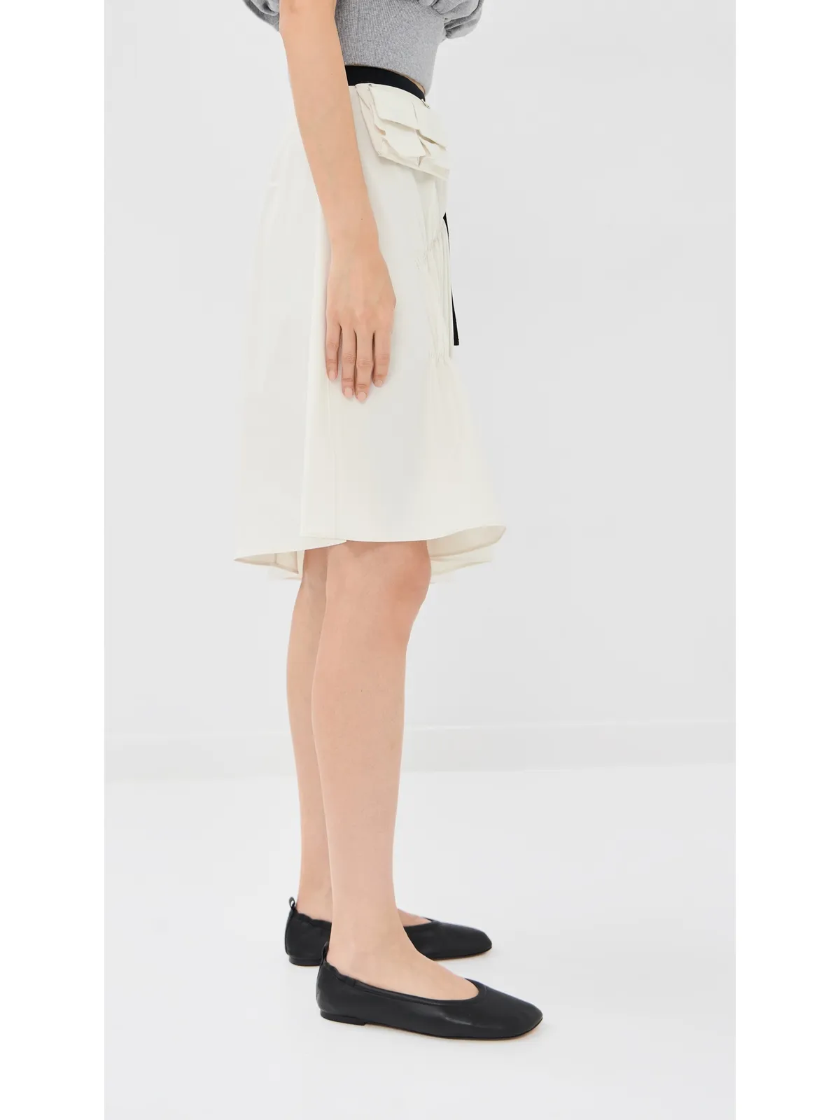 3.1 Phillip Lim リップストップ アシンメトリースカート - 画像4