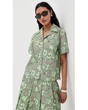 3.1 Phillip Lim フローラルプリントキャンプシャツ - サムネイル2