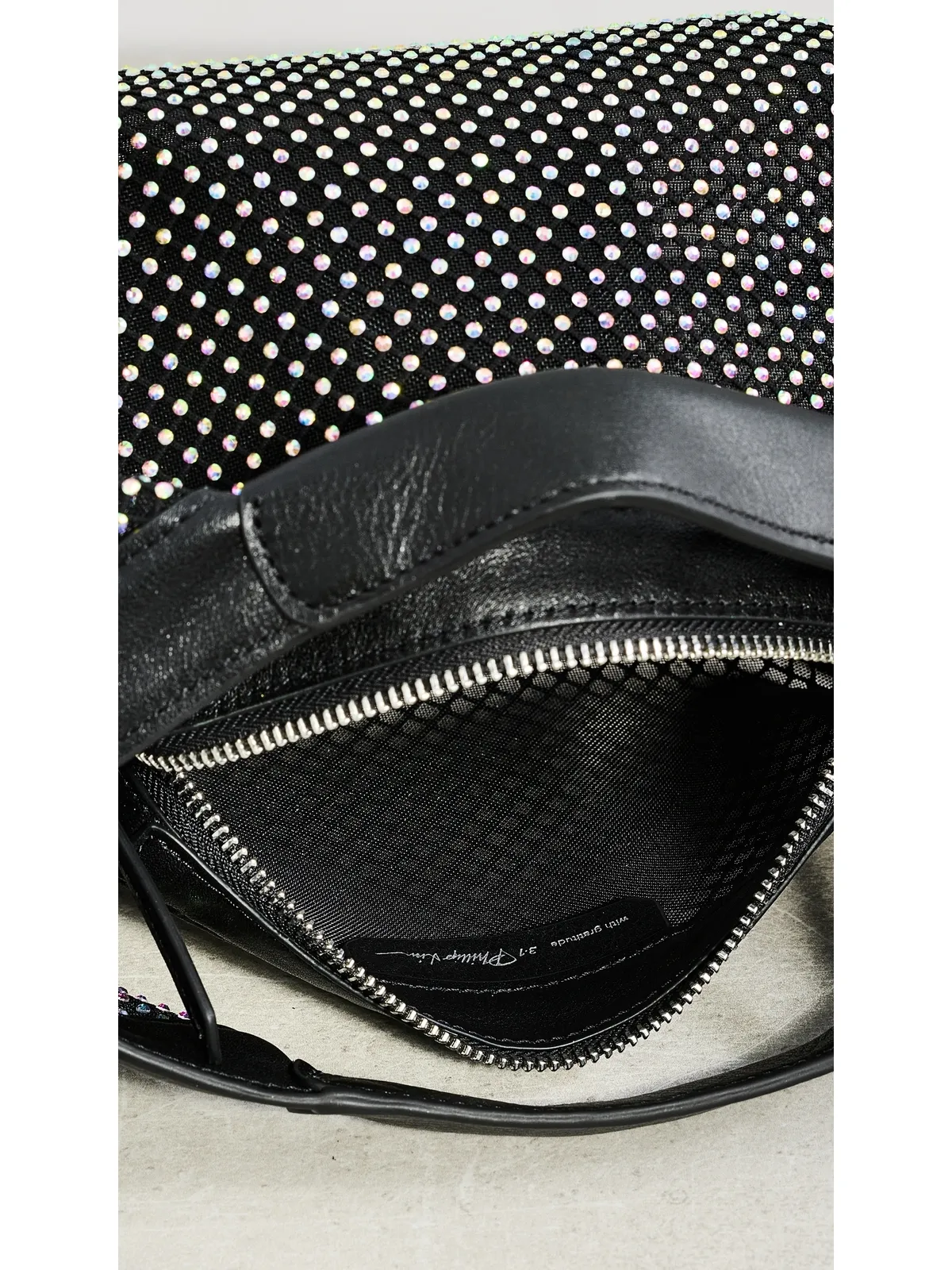3.1 Phillip Lim クリスタルメッシュ ミニ ルナ クロスボディバッグ - 画像6