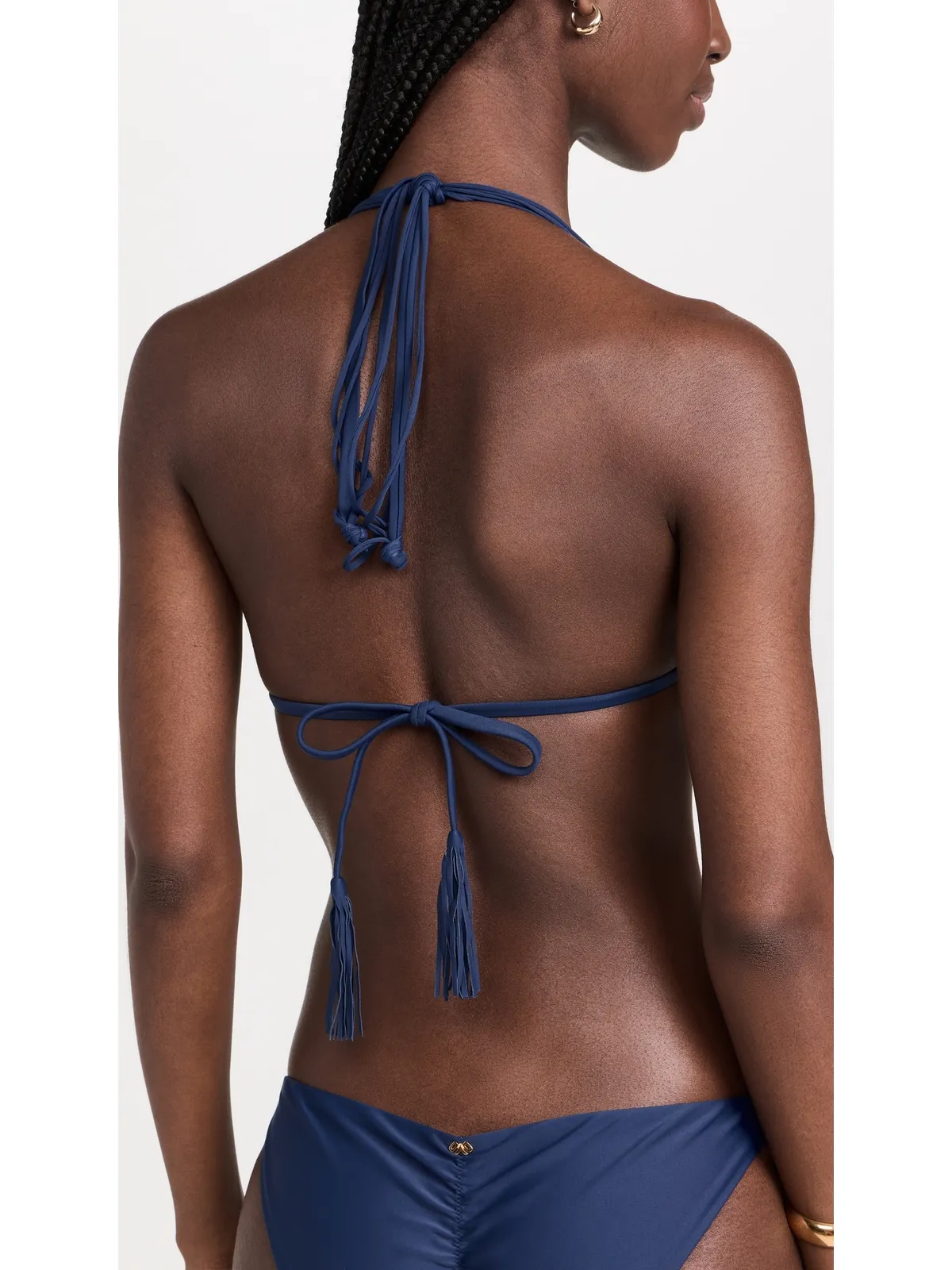 PQ Swim Isla トライアングルビキニトップ ネイビー - 画像3