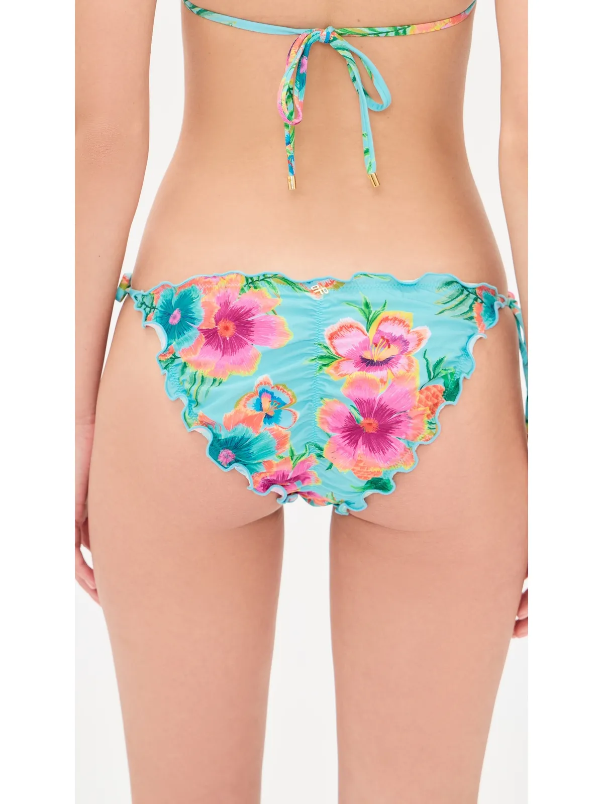 PQ Swim 刺繍入りレタスヘムボトム Solana - 画像3
