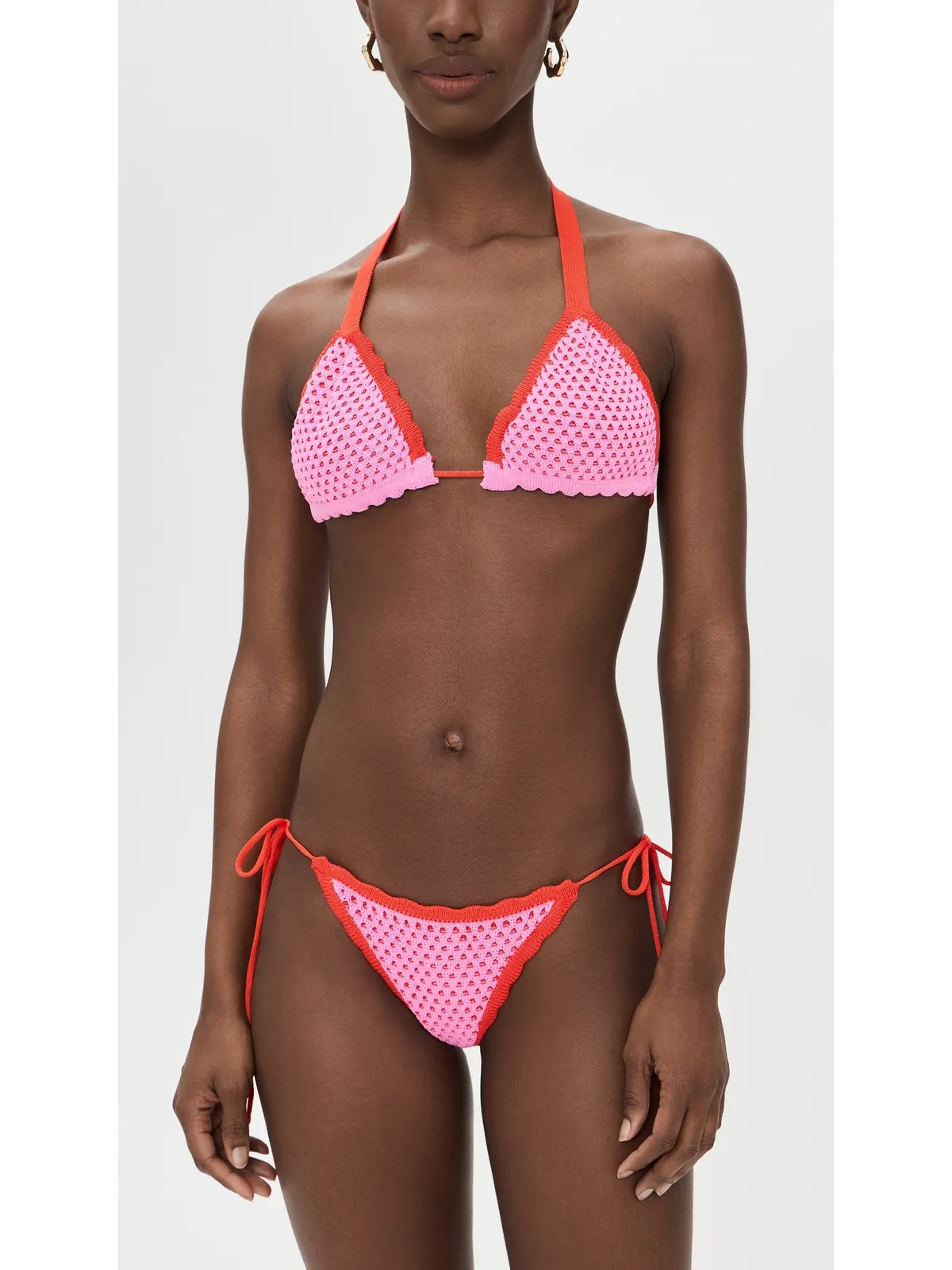 PQ Swim ティア クロシェ タイサイド ビキニボトム - 画像4