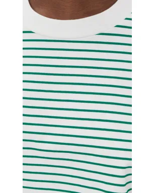 Pistola Mae クロップドTシャツ ヴェールストライプ - サムネイル6