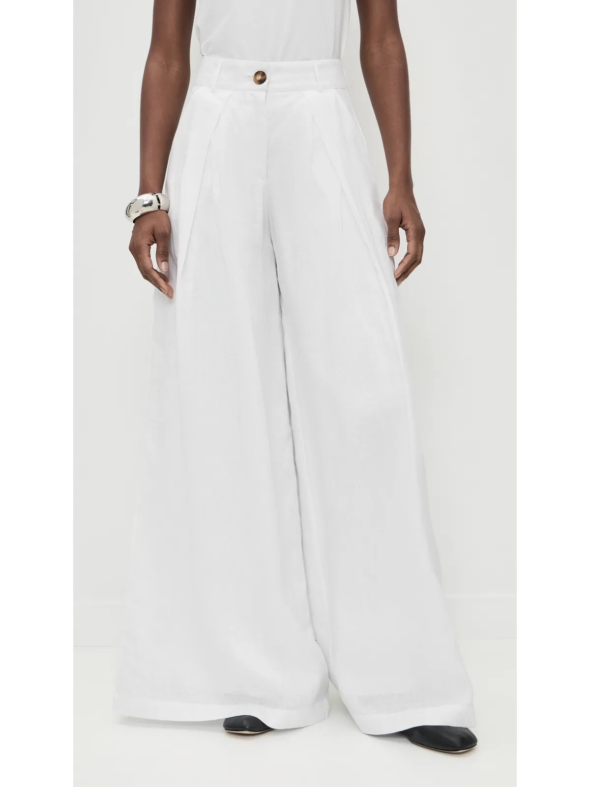Prime of Lime Reina Pants White - 画像2
