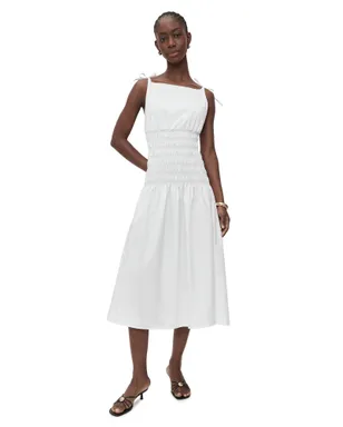 Prime of Lime Lourdes Dress White - サムネイル1