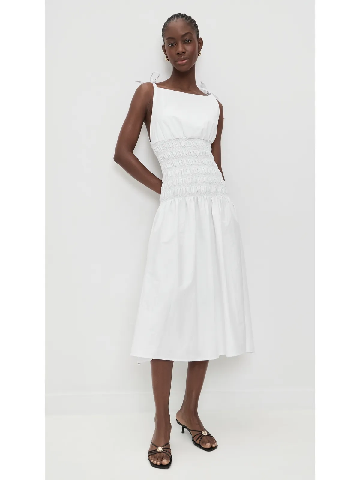 Prime of Lime Lourdes Dress White - 画像5
