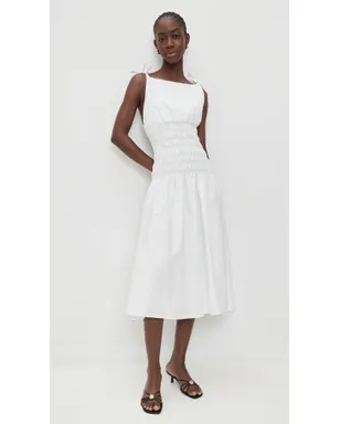 Prime of Lime Lourdes Dress White - サムネイル5