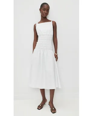 Prime of Lime Lourdes Dress White - サムネイル2