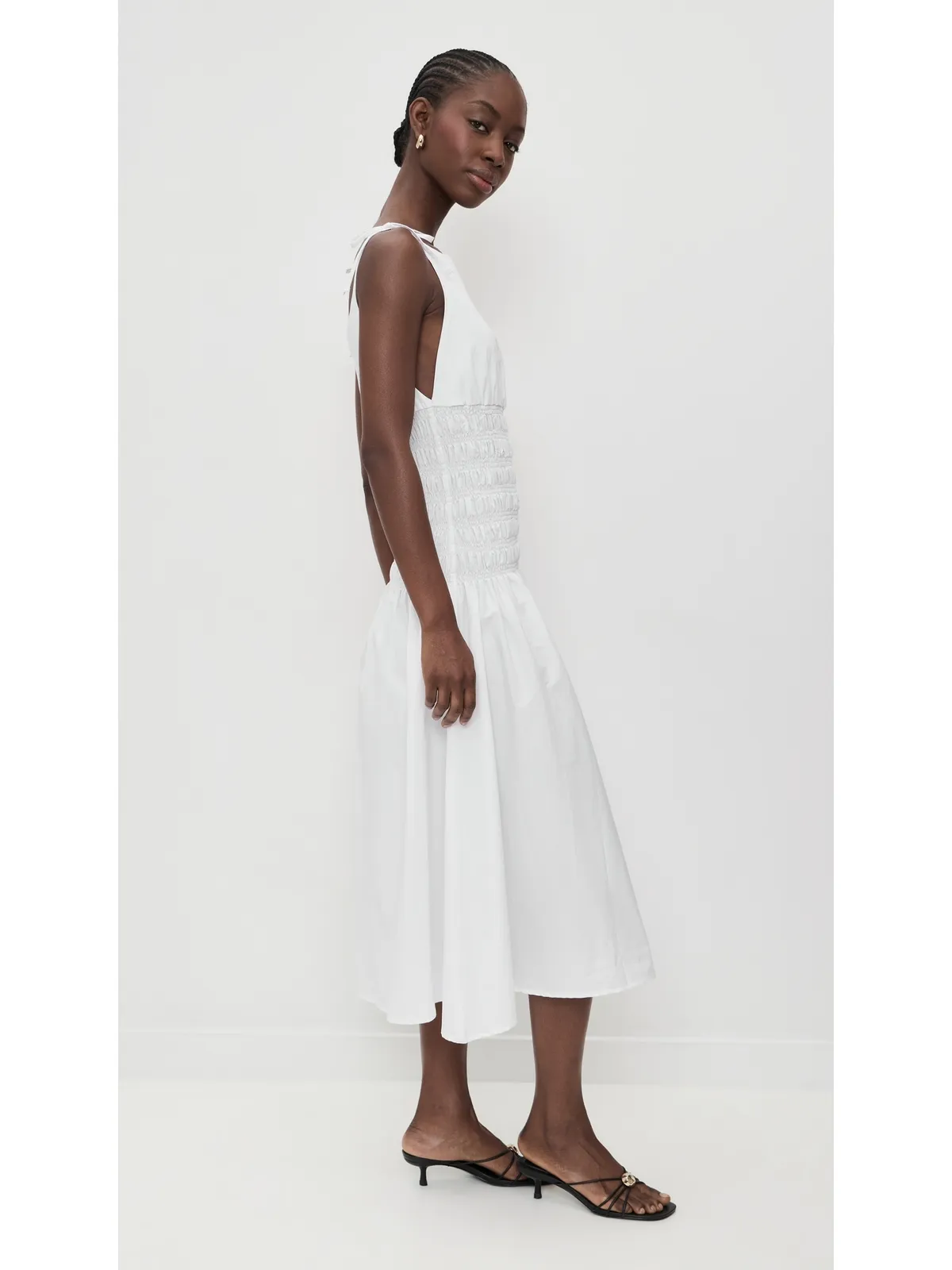 Prime of Lime Lourdes Dress White - 画像4
