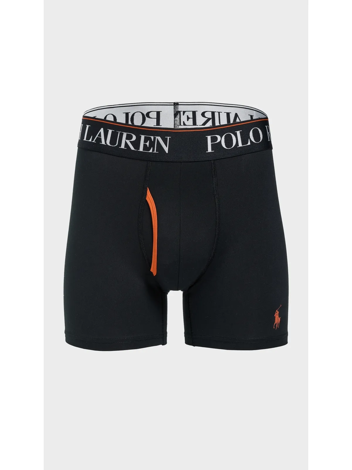 Polo Ralph Lauren Underwear 4Dフレックス マイクロファイバー ボクサーブリーフ 3パック ポロ ブラック - 画像3