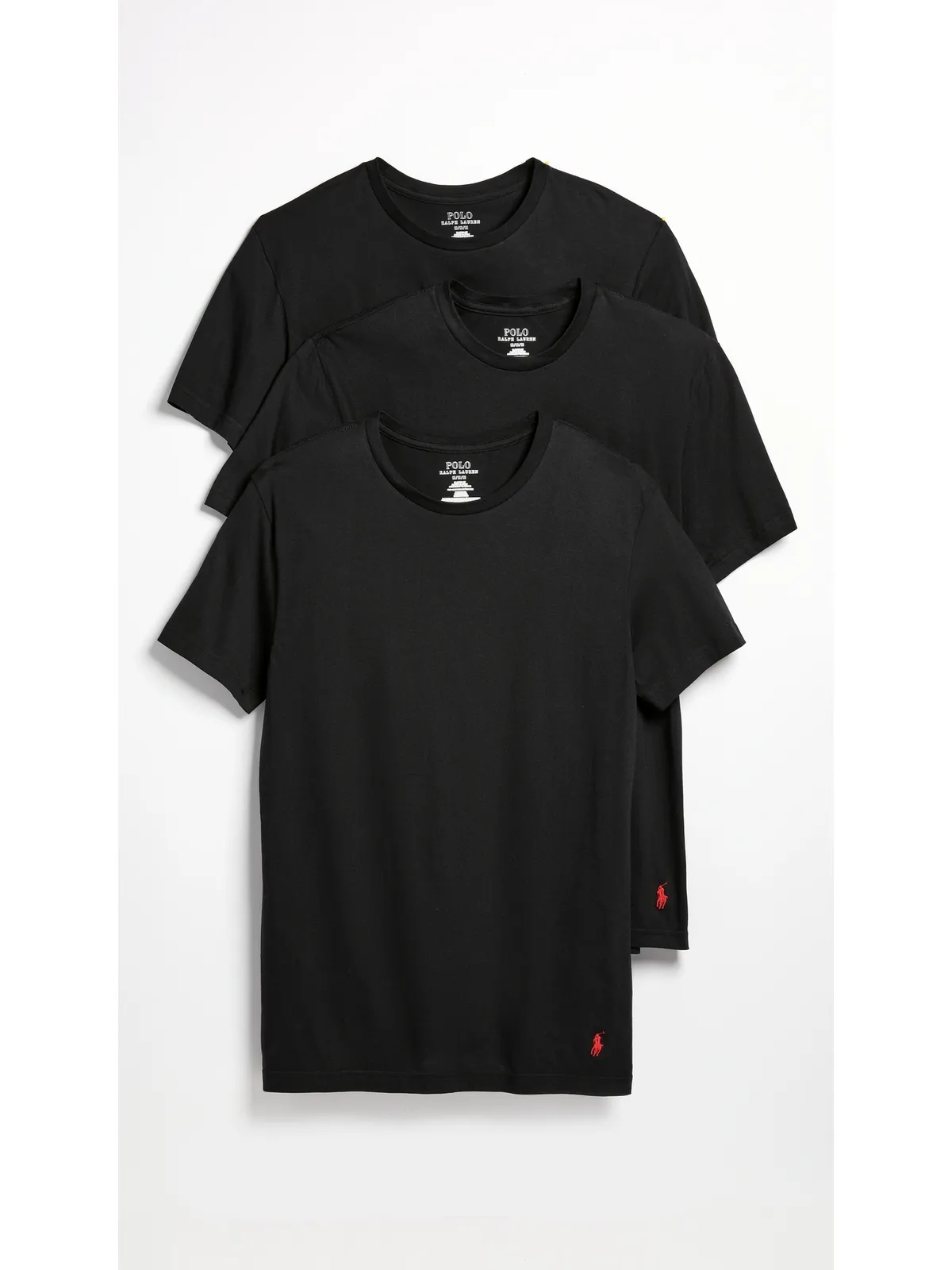 Polo Ralph Lauren Underwear クラシックフィット コットン クルーTシャツ 3枚パック - 画像2