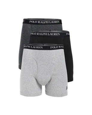 Polo Ralph Lauren Underwear ボクサーブリーフ クラシックフィット コットン 3枚セット アンドーバー／マディソン／ポロブラック - サムネイル1