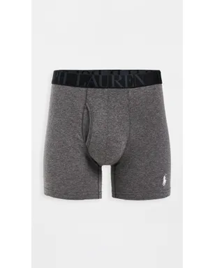 Polo Ralph Lauren Underwear ストレッチ クラシックフィット ボクサーブリーフ 3枚組 アンドーバー/チャコール/ポロブラック - サムネイル3