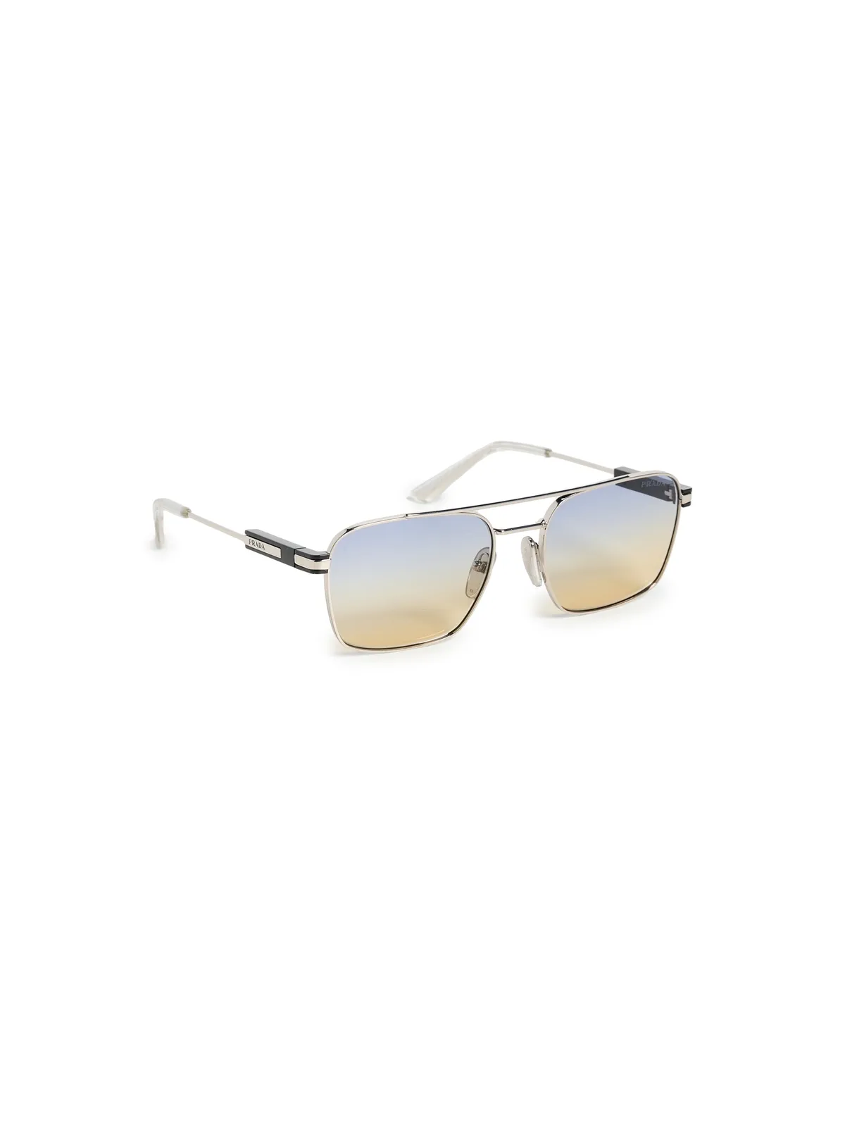 Prada 0PR 67ZS サングラス シルバー - 画像1