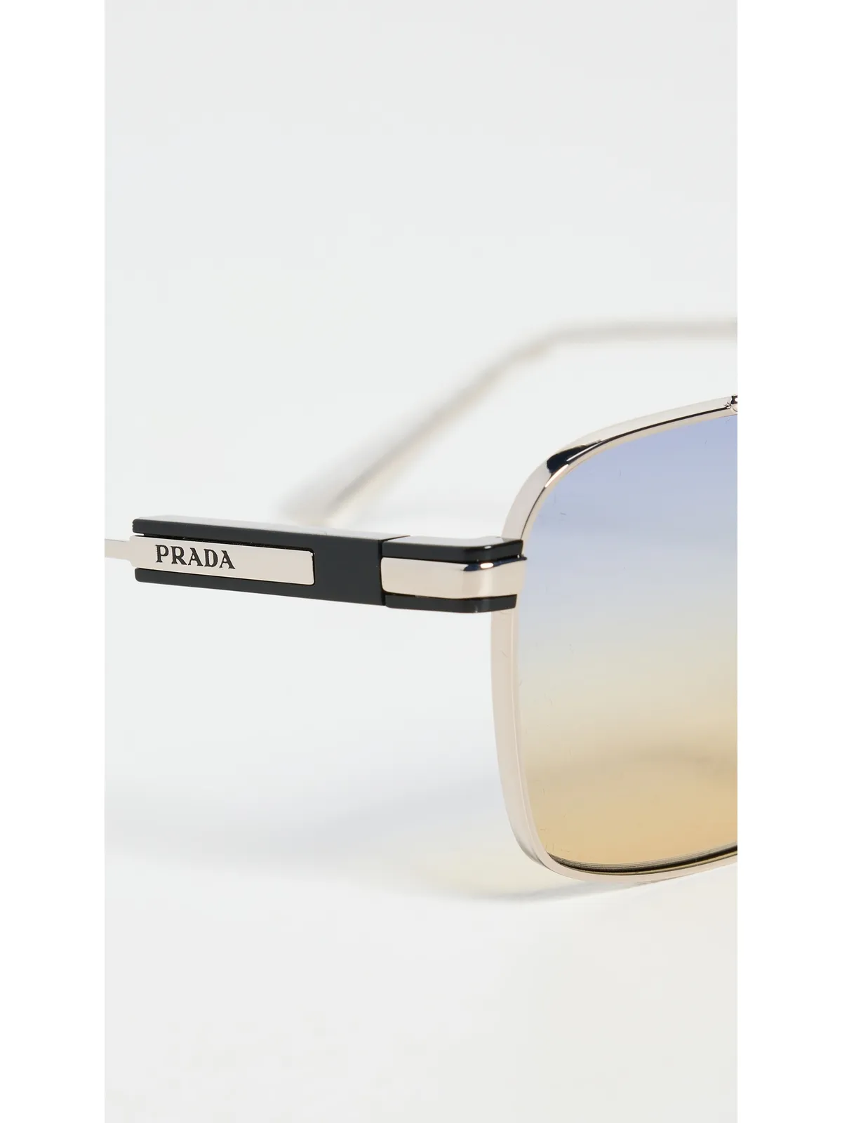 Prada 0PR 67ZS サングラス シルバー - 画像6