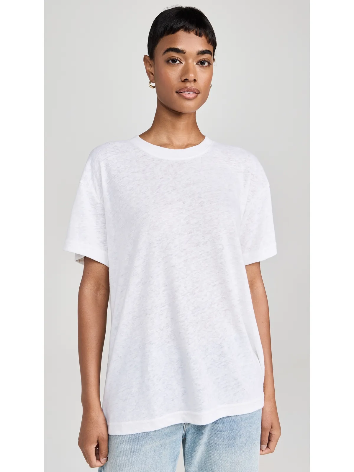 perfectwhitetee Faith リネンTシャツ ナチュラル - 画像2
