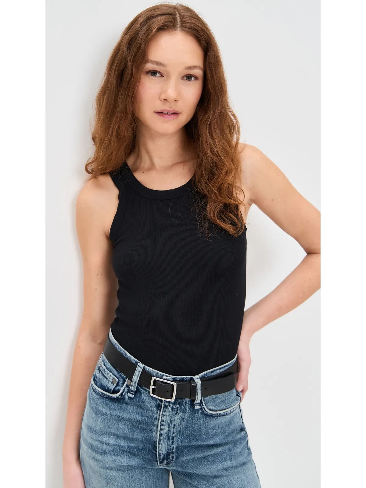 perfectwhitetee Elle リブタンクトップ - 画像2