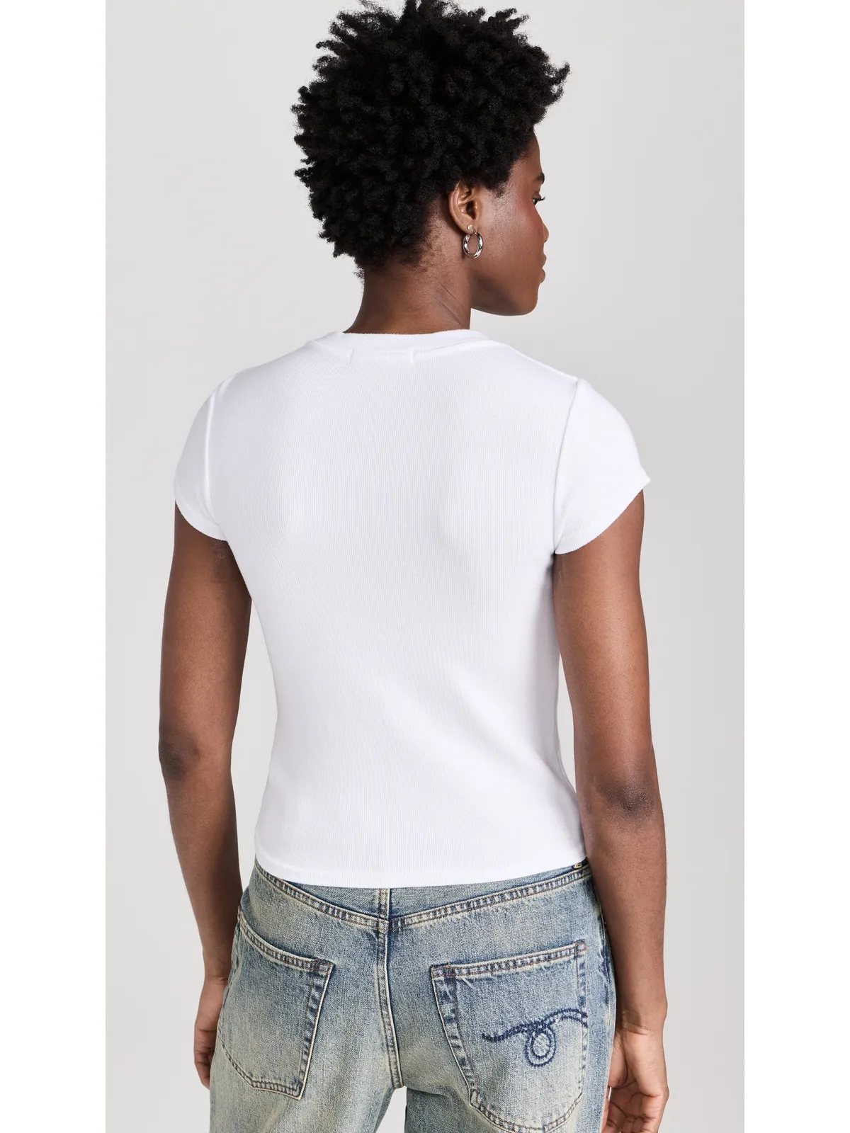 perfectwhitetee リブ編みベビーTシャツ - 画像3
