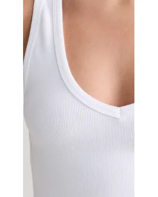 perfectwhitetee Vネック ブロンディ タンクトップ - サムネイル6
