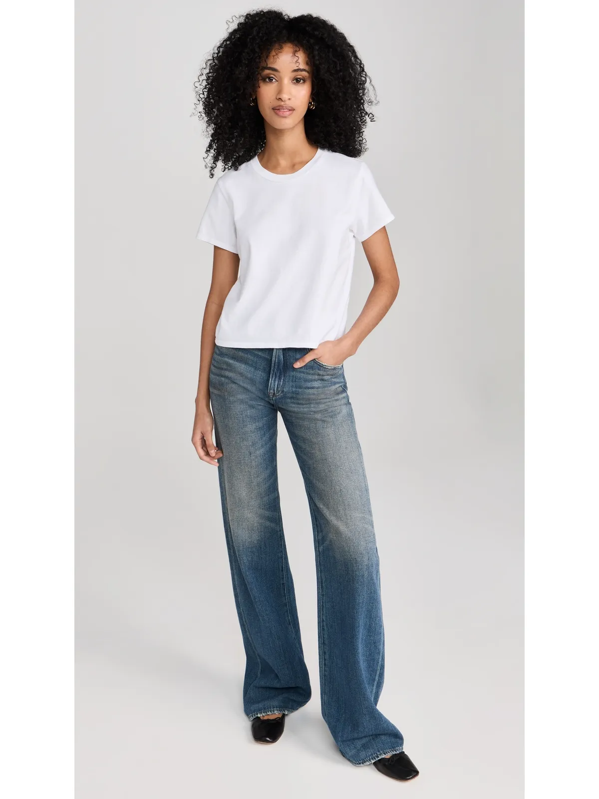 perfectwhitetee Springsteen Supima Cotton ベビーTシャツ ホワイト - 画像5