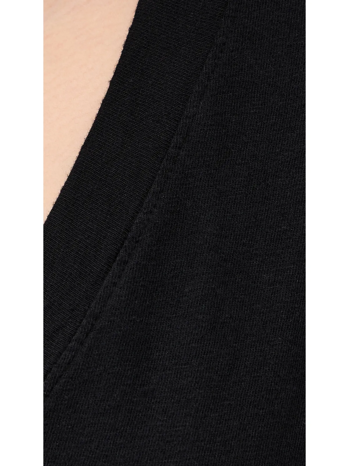 perfectwhitetee リサイクルコットンVネックTシャツ - 画像6
