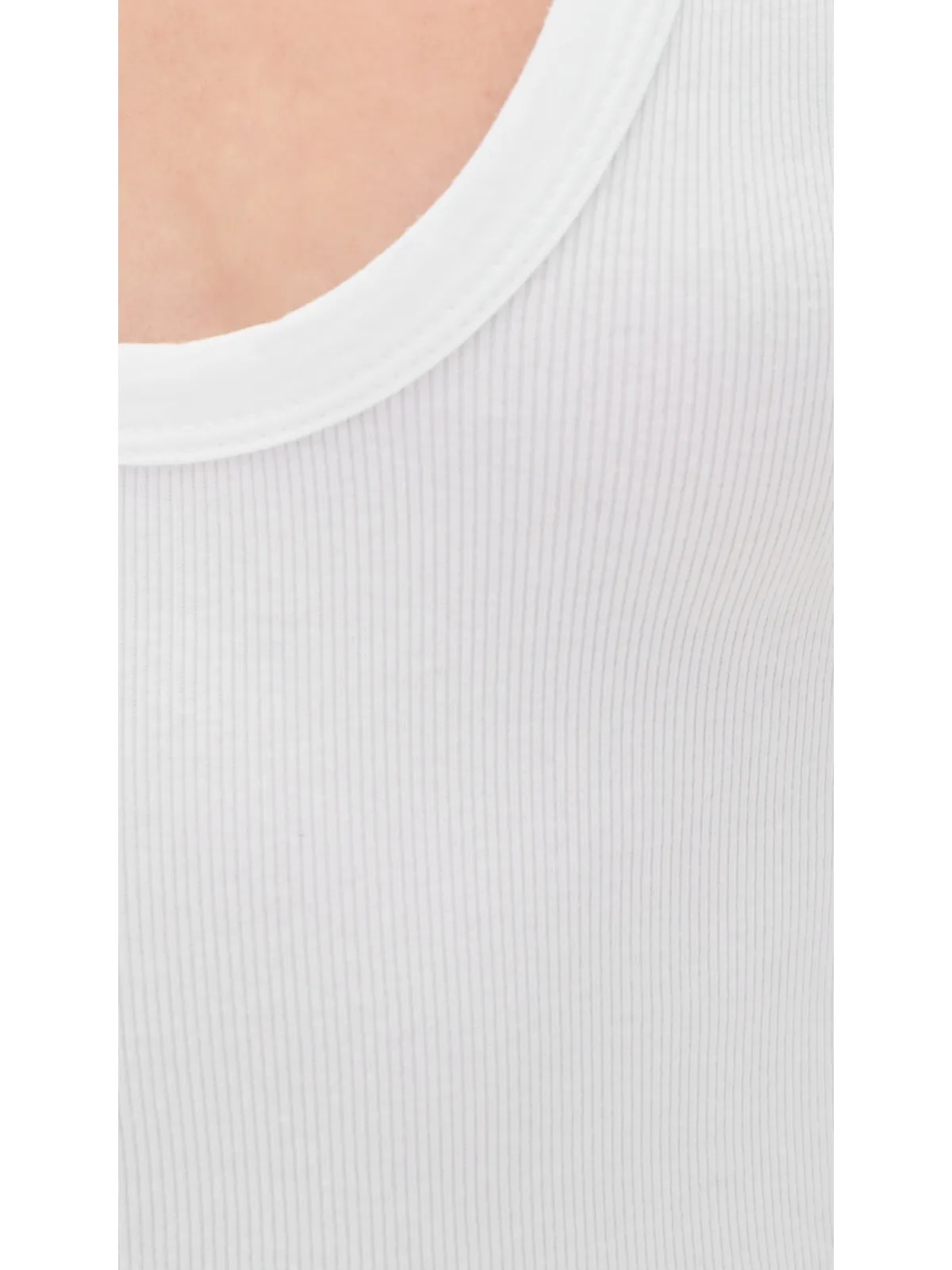 perfectwhitetee ジョーダン Uネック リブタンクトップ - 画像6