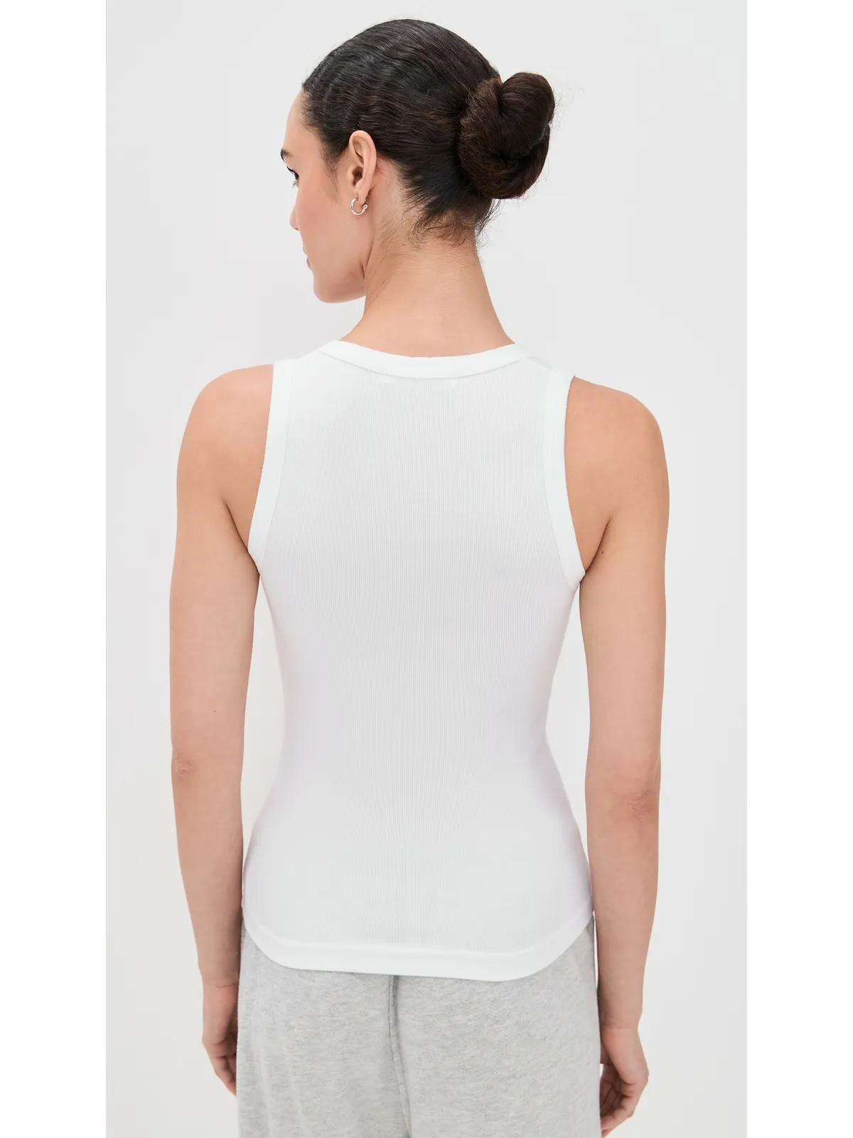 perfectwhitetee ジョーダン Uネック リブタンクトップ - 画像3