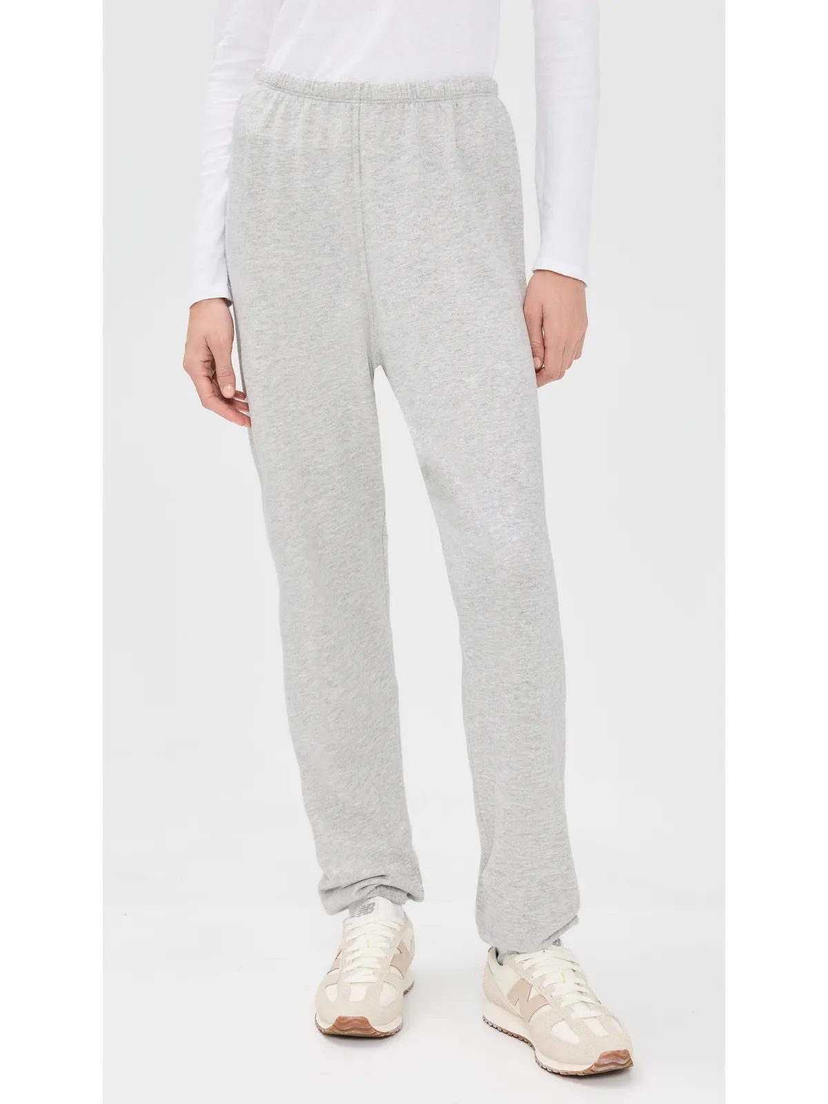 perfectwhitetee The Johnny French Terry Easy Sweatpants Heather Grey - 画像2