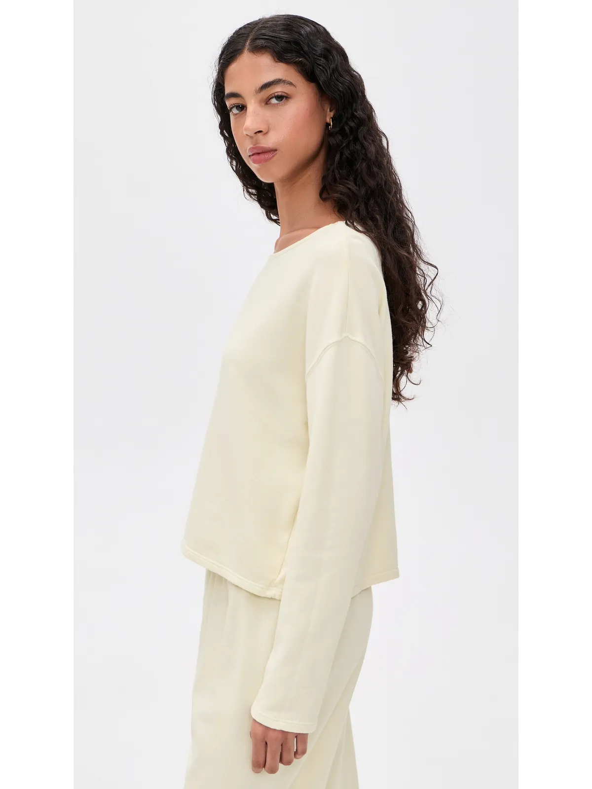 perfectwhitetee ブリアナ フレンチテリー ロングスリーブTシャツ - 画像4