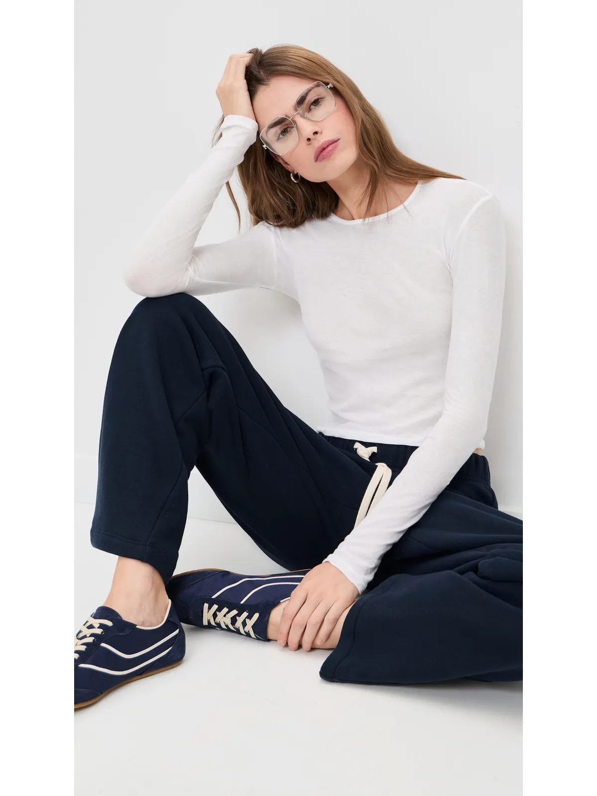 perfectwhitetee イナ フレンチジャージー ロングスリーブ ティー - 画像5
