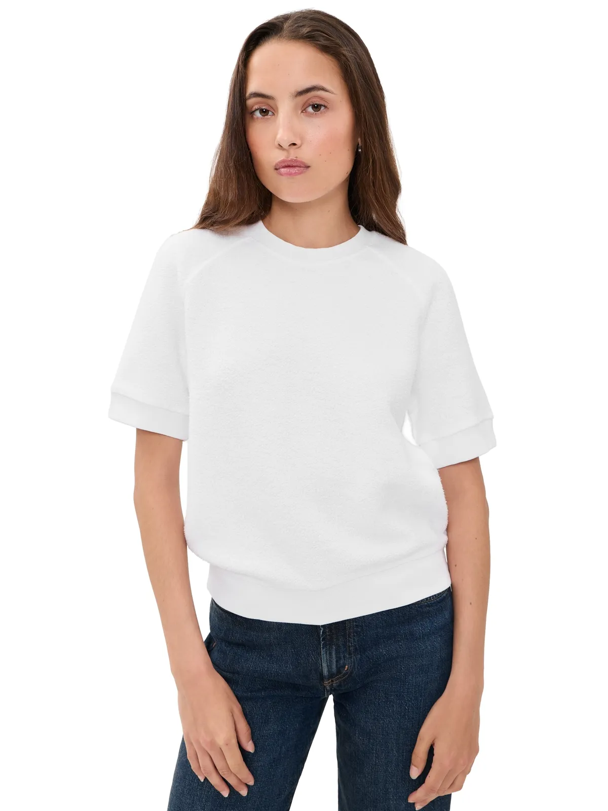perfectwhitetee Kennedy リバースフリース スウェットシャツ - 画像1