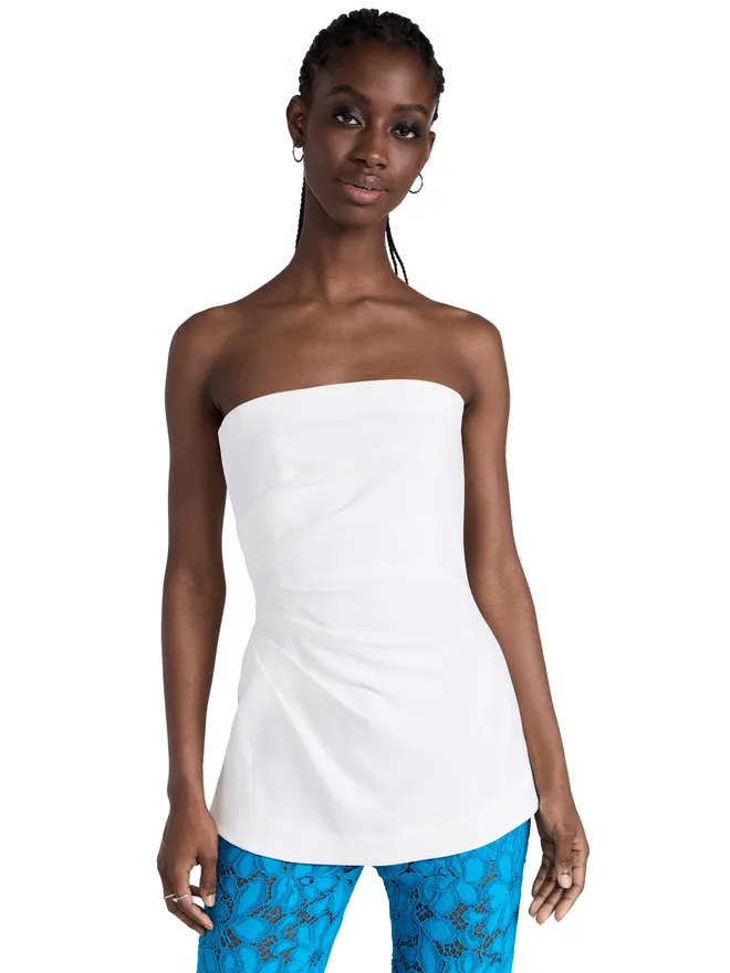 Proenza Schouler Proenza Schouler ストラップレス・トップ（マット ヴィスコース・クレープ）の商品画像