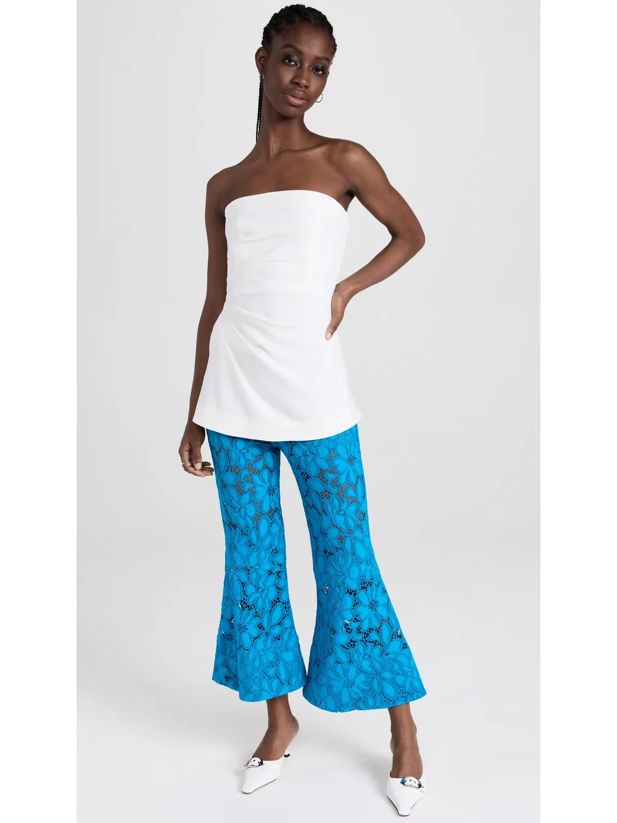 Proenza Schouler ストラップレス・トップ（マット ヴィスコース・クレープ） - 画像5
