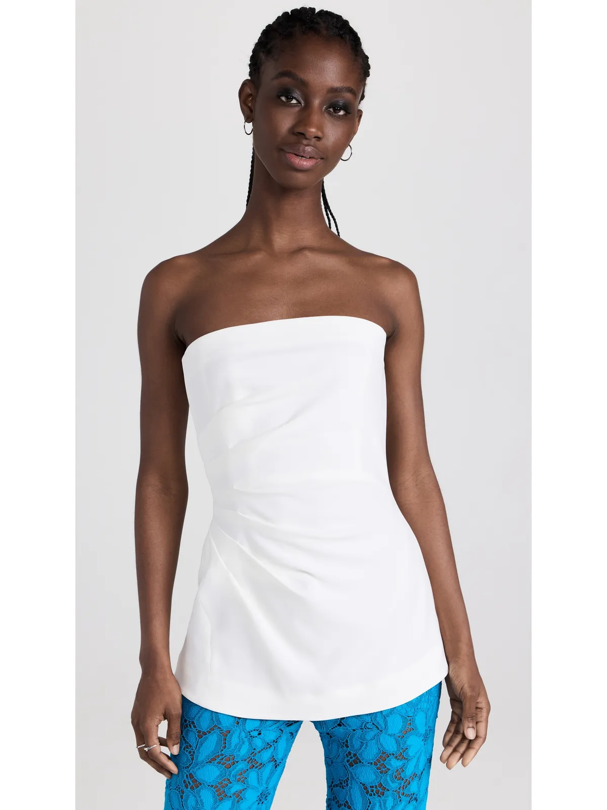 Proenza Schouler ストラップレス・トップ（マット ヴィスコース・クレープ） - 画像2