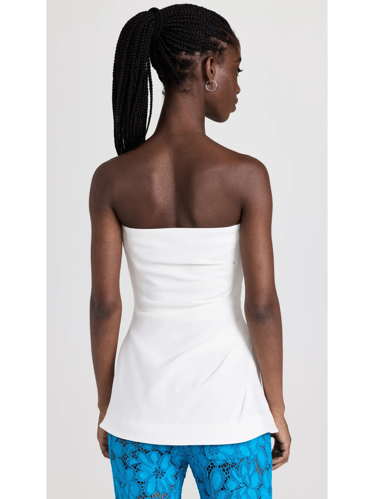 Proenza Schouler ストラップレス・トップ（マット ヴィスコース・クレープ） - 画像3