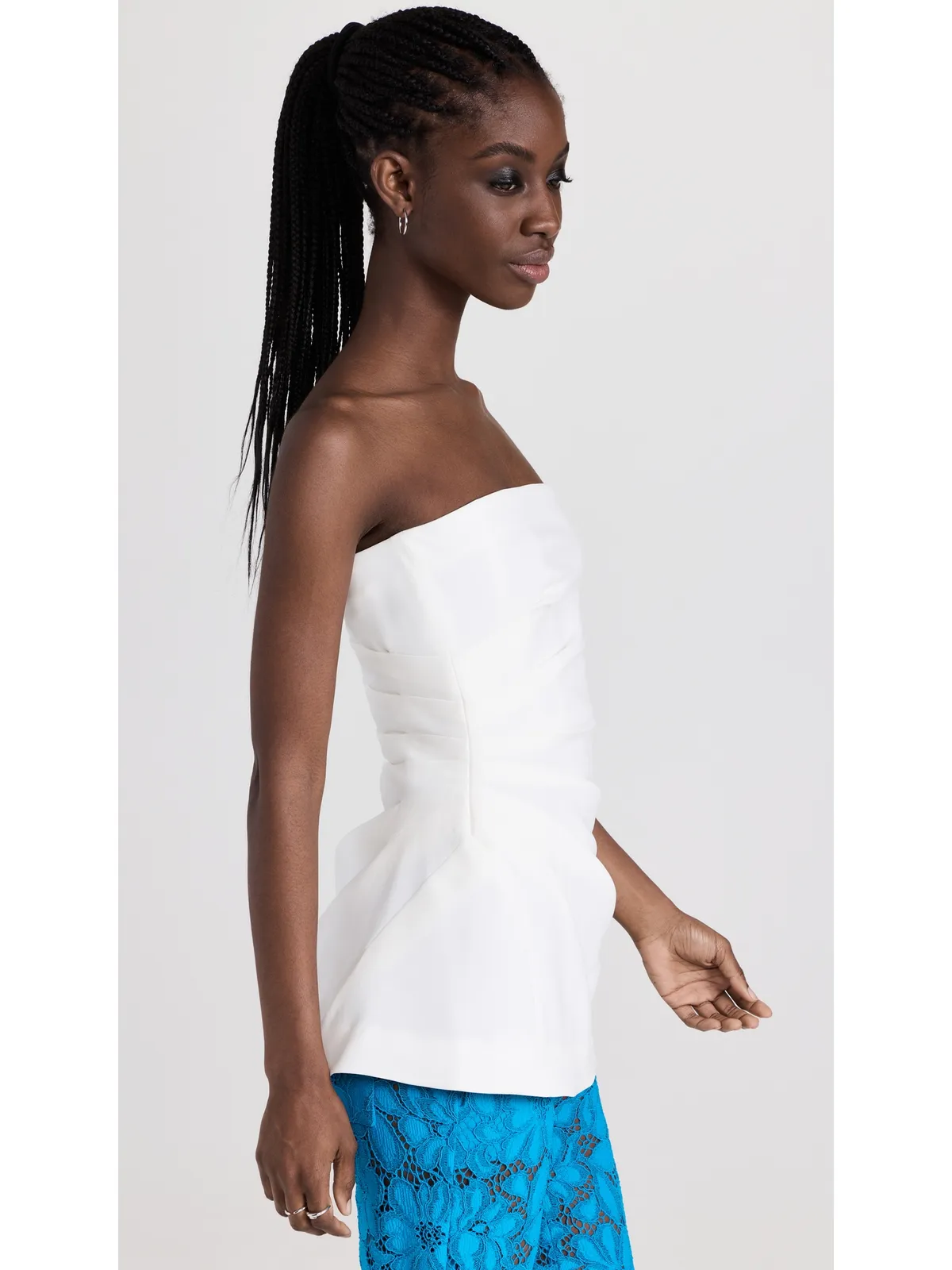 Proenza Schouler ストラップレス・トップ（マット ヴィスコース・クレープ） - 画像4